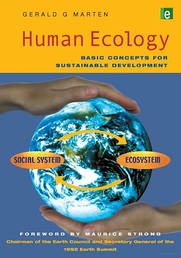 Cover of Human Ecology: Basic Concepts for Sustainable Development